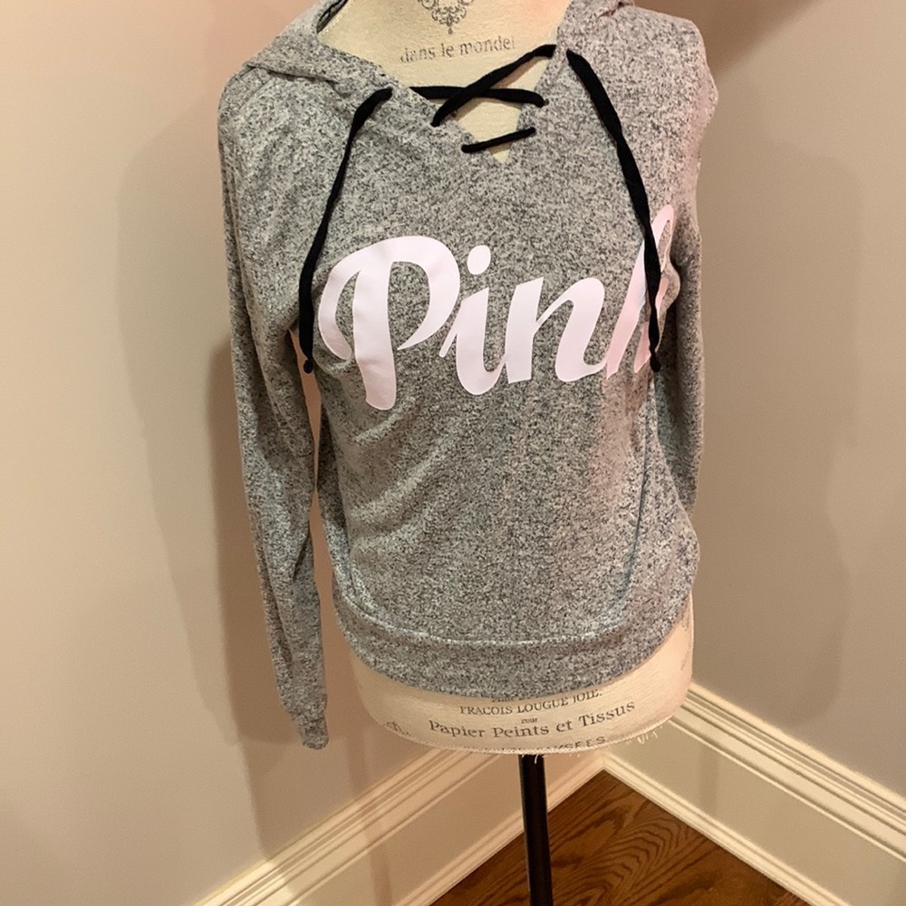 Pink hoodie